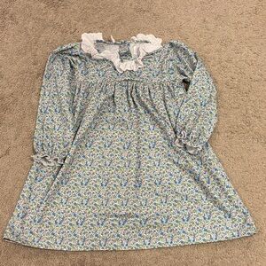 Floral Long Sleeve Kids Dress